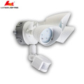 Motion-aktiviert und Dusk to Dawn Sensor Tri-Head LED Outdoor-Sicherheitsbeleuchtung 3x10W